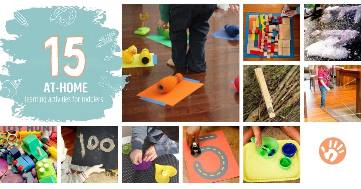 15 At-Home Learning Activities for Toddlers