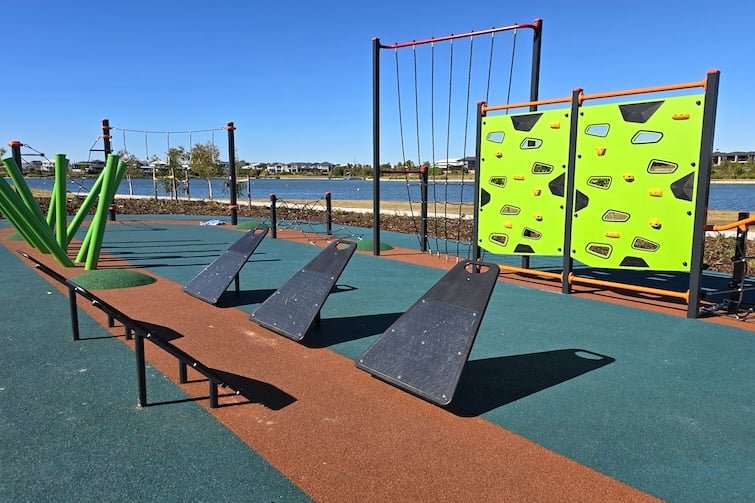 Capestone Lake Playground in Mango Hill