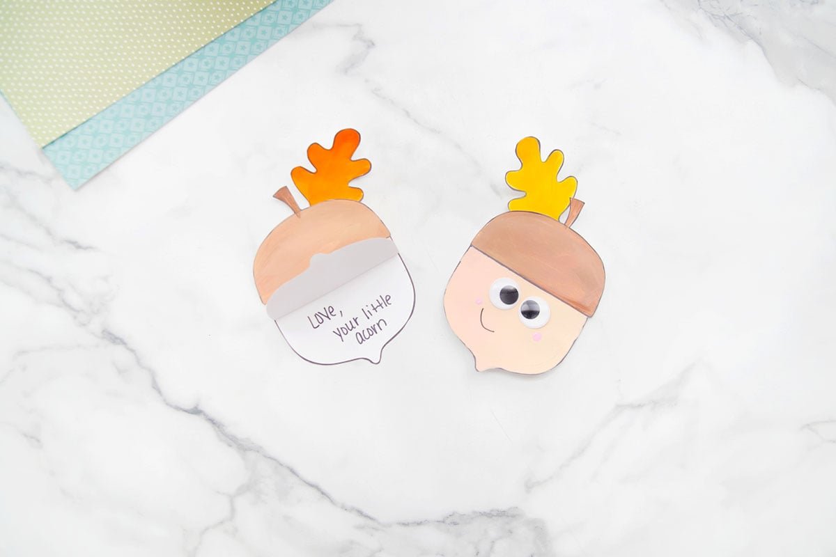 Paper Acorn Craft – The Best Ideas for Kids