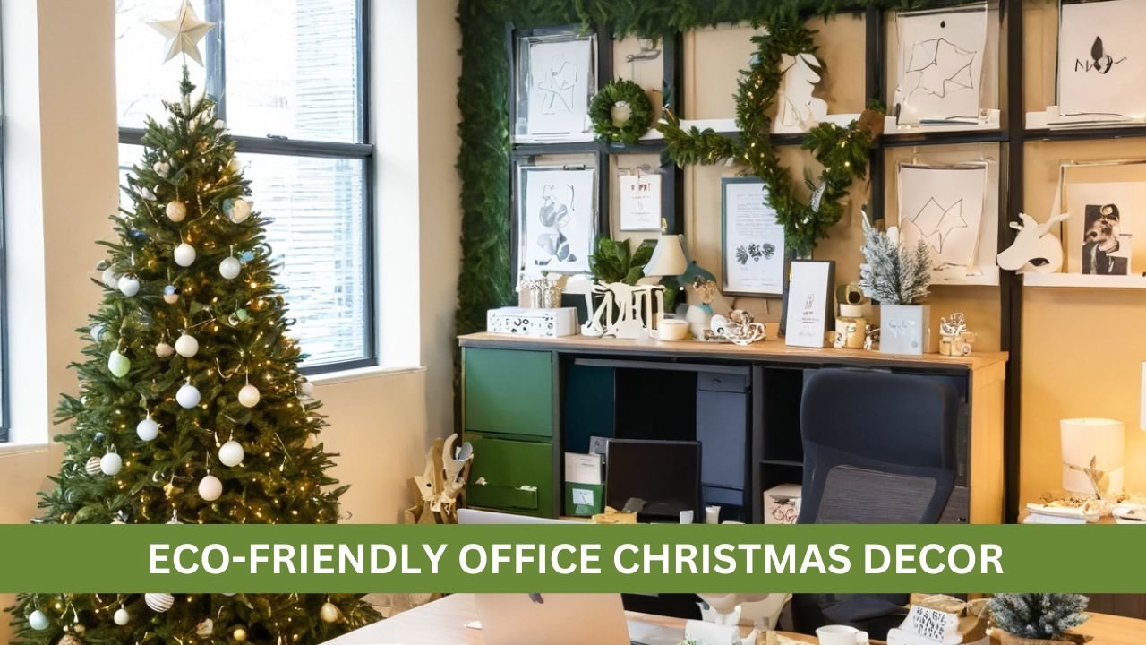 ECO-FRIENDLY GREEN CHRISTMAS OFFICE DECOR (25 Best Ideas)