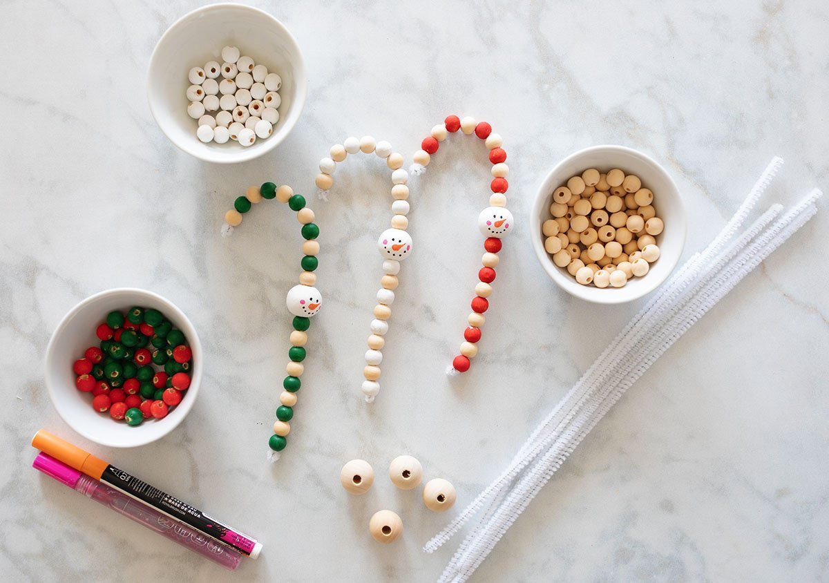 Wood Bead Candy Cane – The Best Ideas for Kids