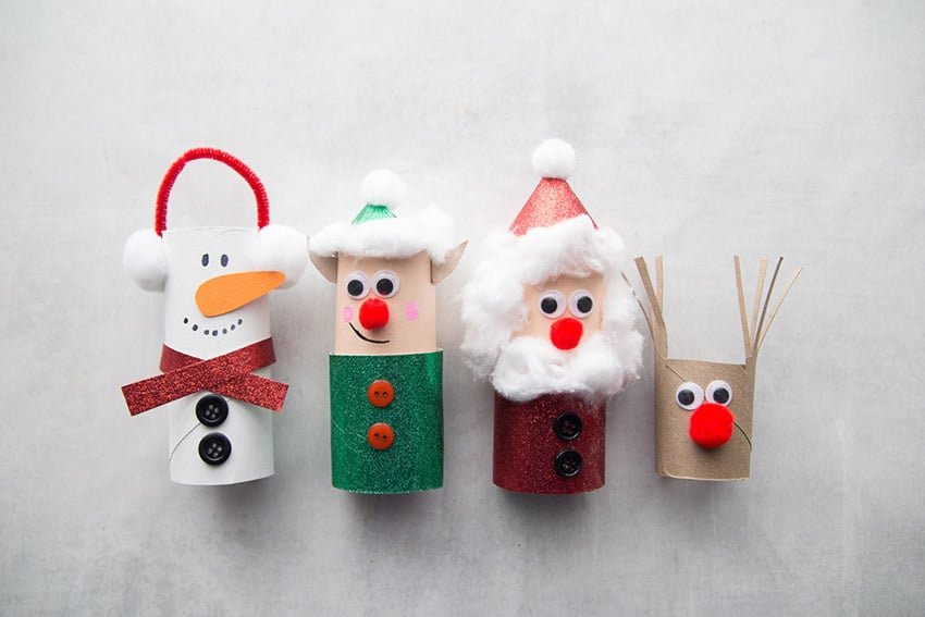 Christmas Toilet Paper Roll Crafts