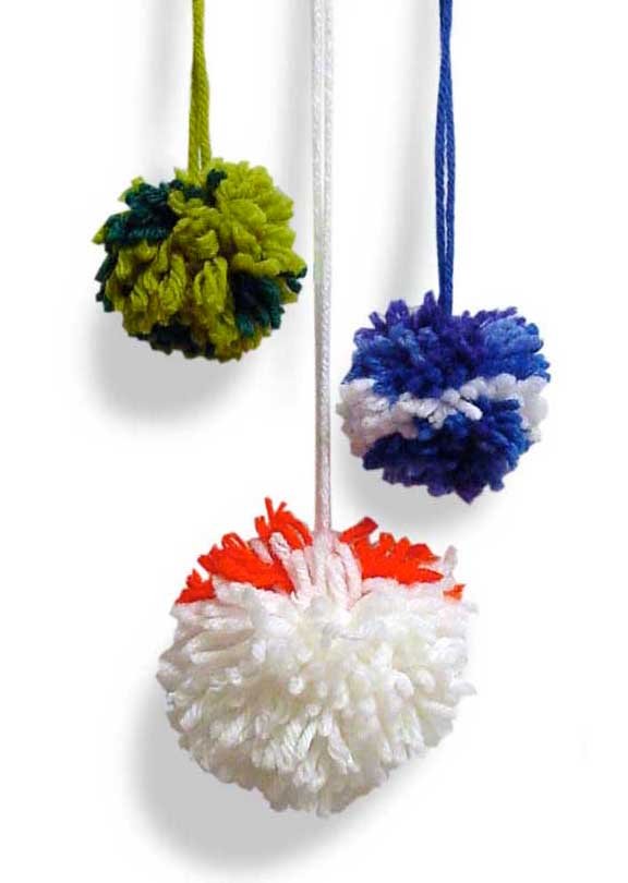 How to Make Pom Pom Balls · Art Projects for Kids