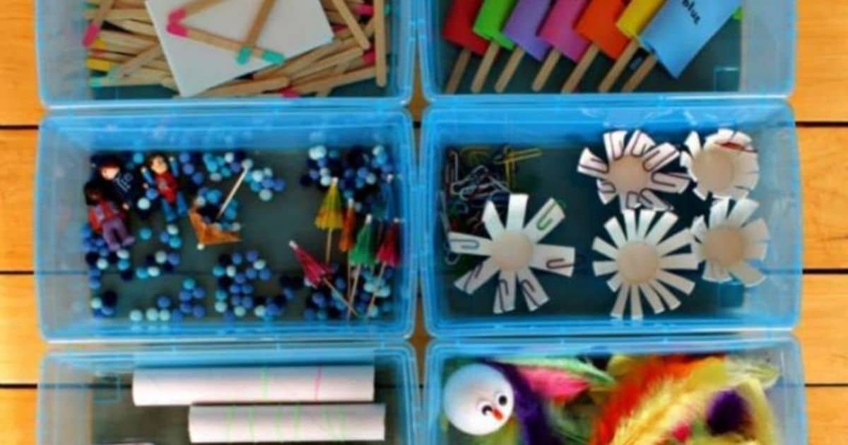 Perfect Quiet Busy Activity Boxes for Toddlers