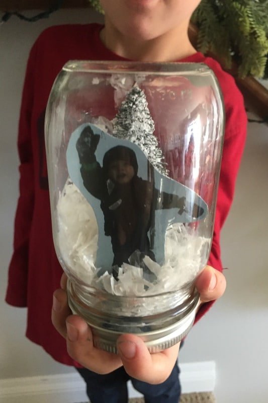 Snow Globe Gift for Kids to Make