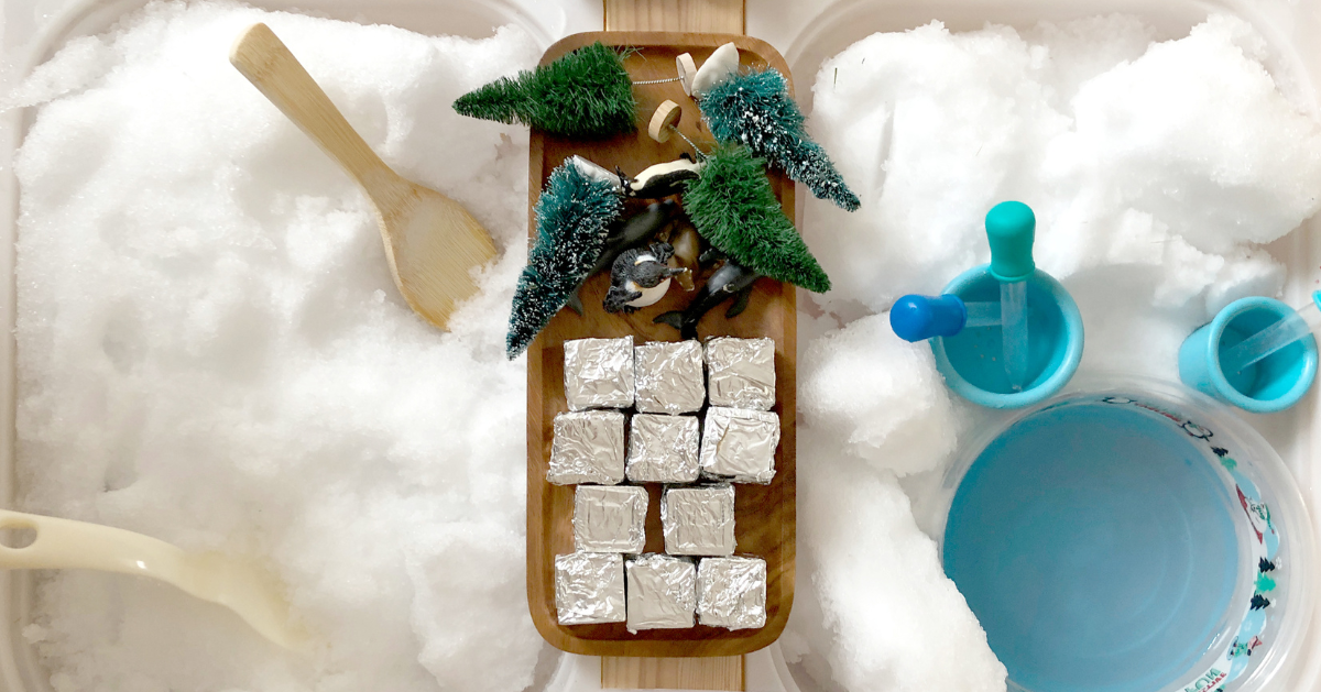 12 Winter Sensory Bins for Kids