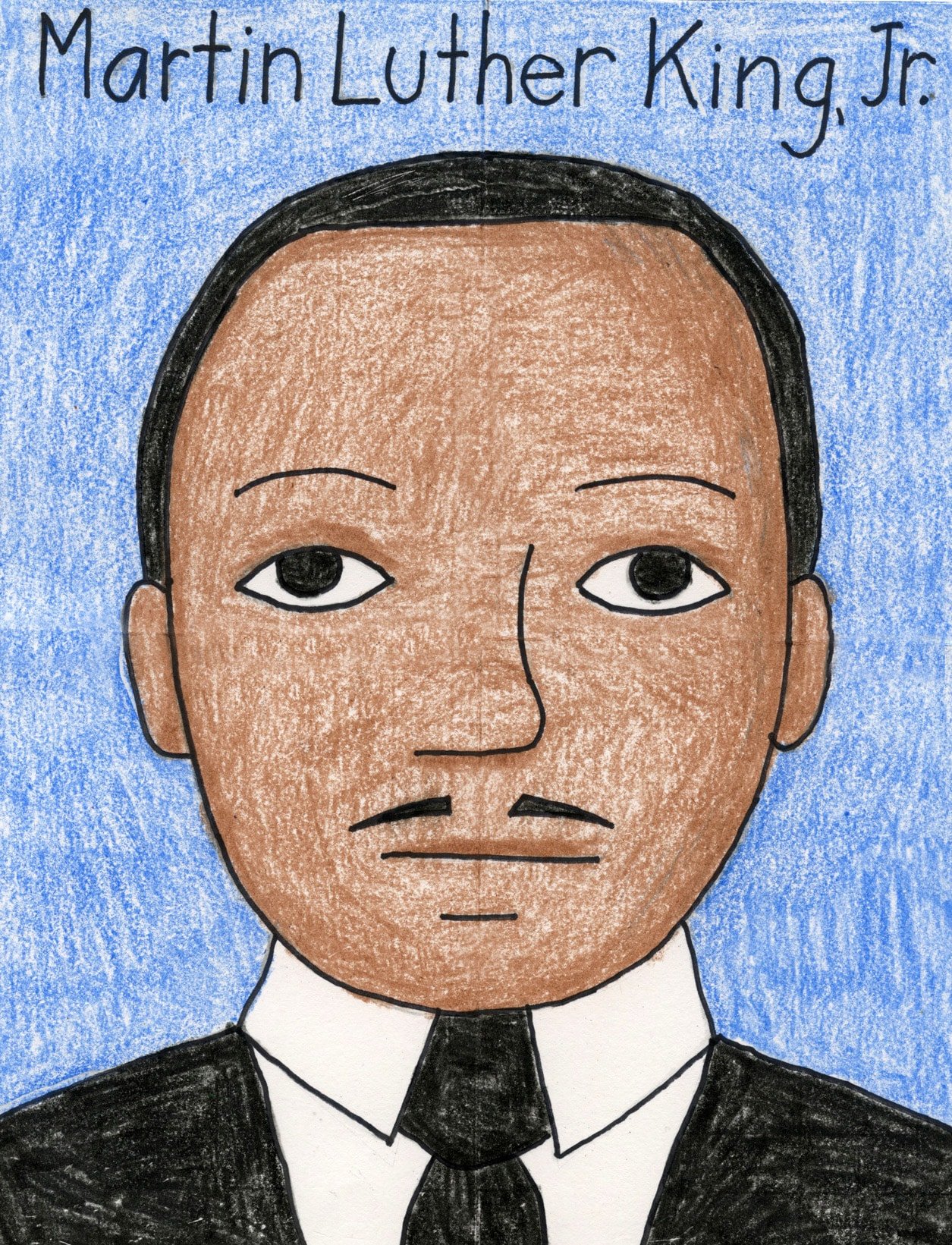 How to Draw Martin Luther King Jr.