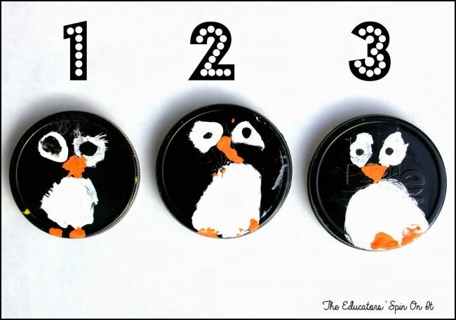 Penguin Math Counters for Preschool Learning